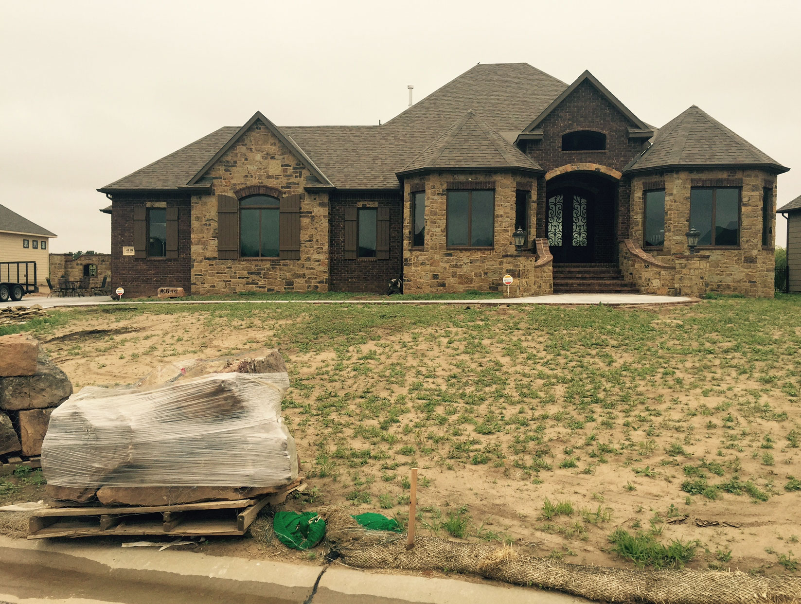 New Home Landscaping - Wichita