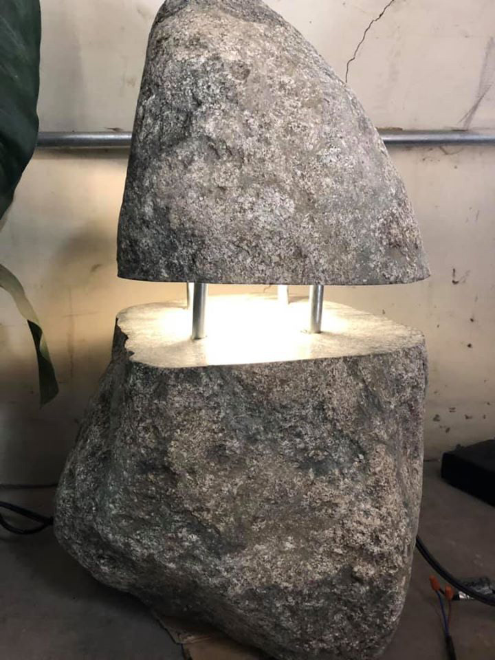 Custom Stone Lighting | Stone Art in Wichita