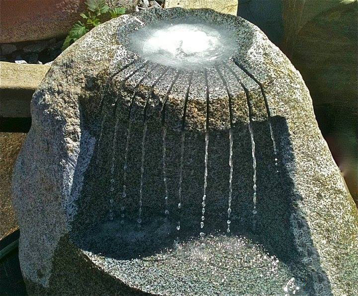 Custom Stone Fountain | Stone Art Water Features
