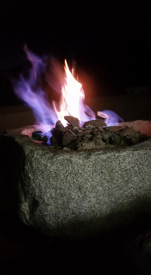 Stone Fireplace | Custom Stone Fire Pit