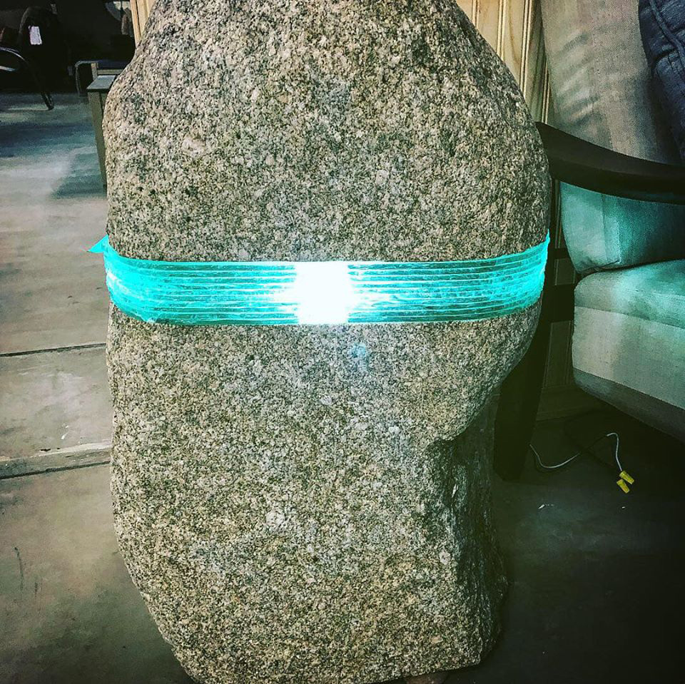 Custom Stone Lighting | Stone Art