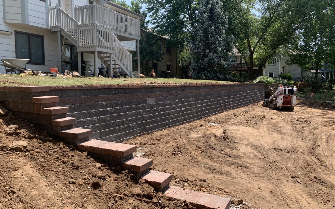 Hardscape Project – Retaining Wall – Landscaping Service