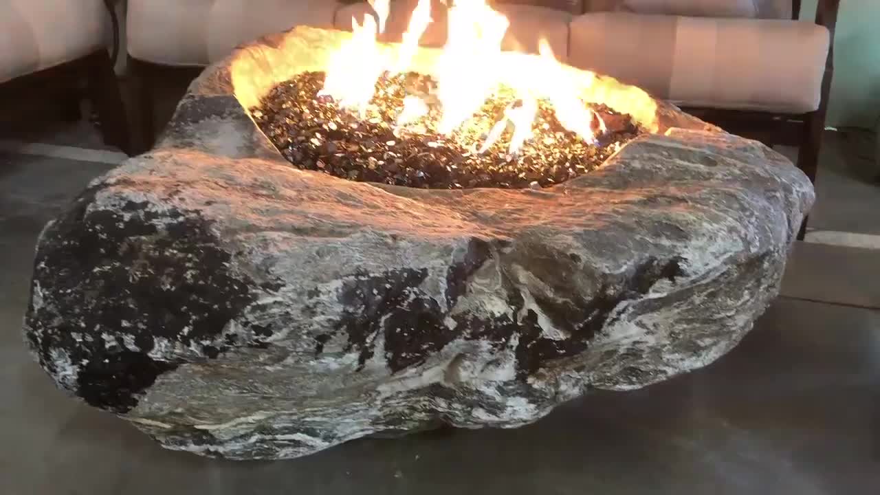 Fire Pit Stone Art Creations for Wichita | Stone Artwork