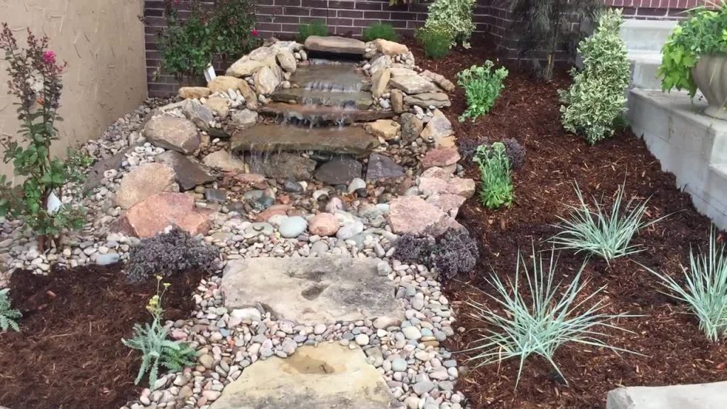 Wichita Landscape Design Services | Water Features | Front Yard Landscaping | Flowers and Shrubs